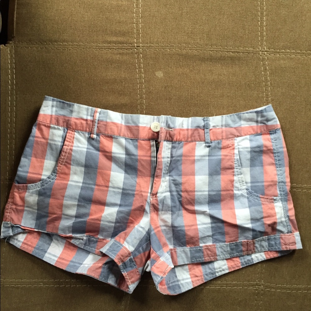 Maurices plaid shorts